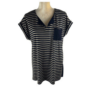 Retro-ology women's black and tan top size XL